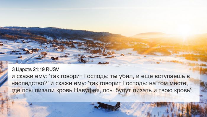 3 Царств 21:19 RUSV Bible Verse Image