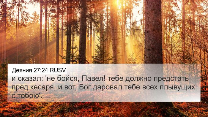 Деяния 27:24 RUSV Bible Verse Image