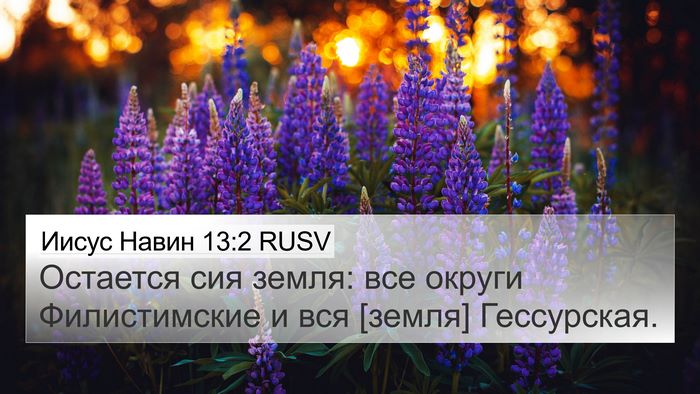 Иисус Навин 13:2 RUSV 4K Wallpaper - Остается сия земля: все - 4K Wallpaper Bible Verse