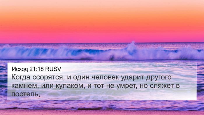Исход 21:18 RUSV Bible Verse Image