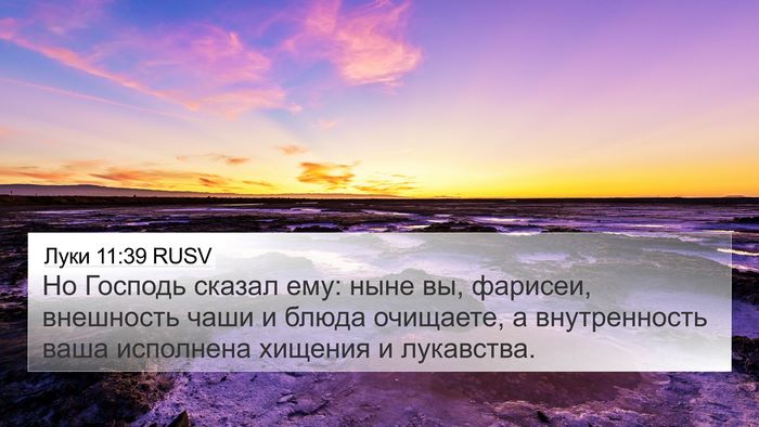 Луки 11:39 RUSV 4K Wallpaper - Но Господь сказал ему: ныне - 4K Wallpaper Bible Verse