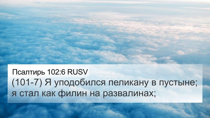 Псалтирь 102:6 RUSV Bible Verse Image