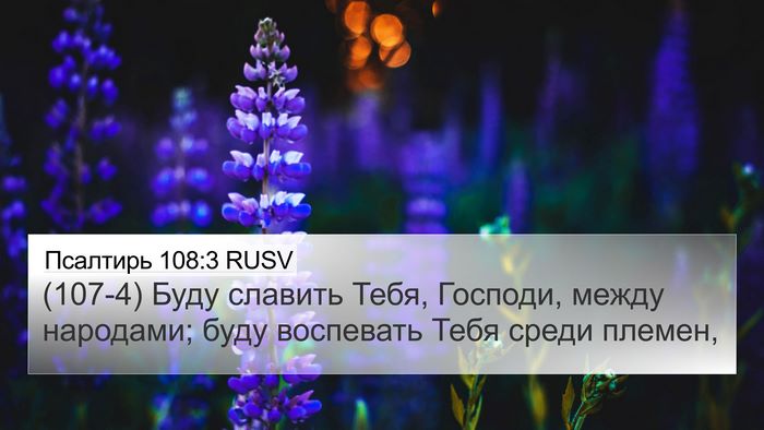 Псалтирь 108:3 RUSV Bible Verse Image