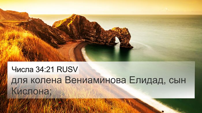 Числа 34:21 RUSV 4K Wallpaper - для колена Вениаминова - 4K Wallpaper Bible Verse