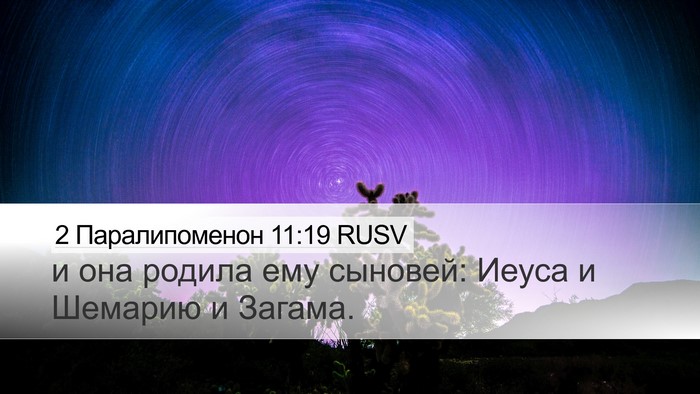 2 Паралипоменон 11:19 RUSV Bible Verse Image