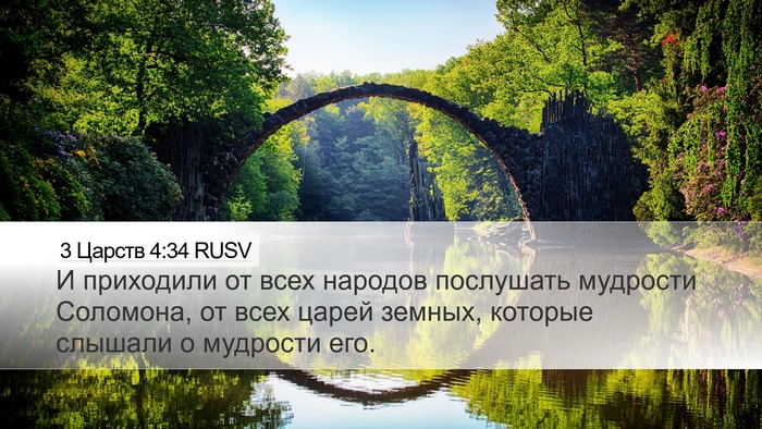 3 Царств 4:34 RUSV Bible Verse Image