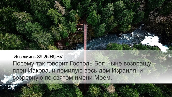 Иезекииль 39:25 RUSV Bible Verse Image
