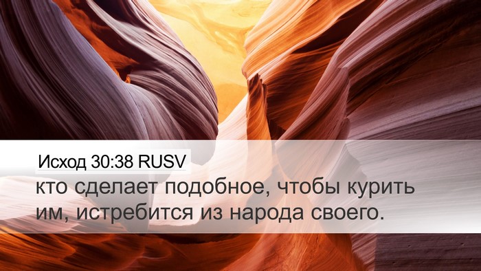 Исход 30:38 RUSV Desktop Wallpaper - кто сделает подобное, - Desktop Bible Verse Wallpaper