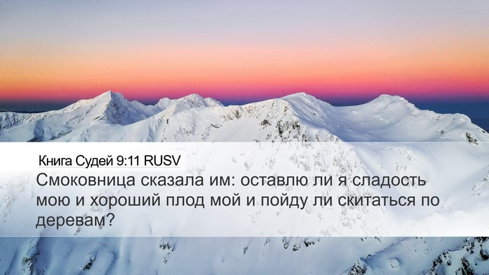 Книга Судей 9:11 RUSV Desktop Wallpaper - Смоковница сказала им: - Desktop Bible Verse Wallpaper