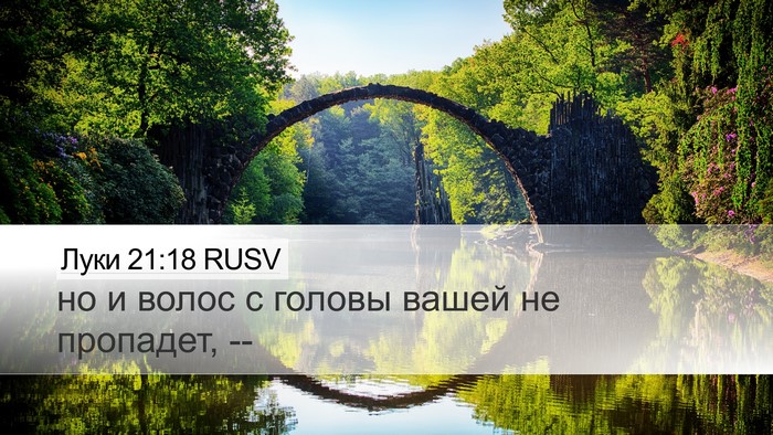 Луки 21:18 RUSV Bible Verse Image