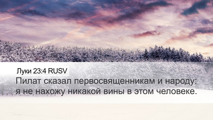 Луки 23:4 RUSV Bible Verse Image