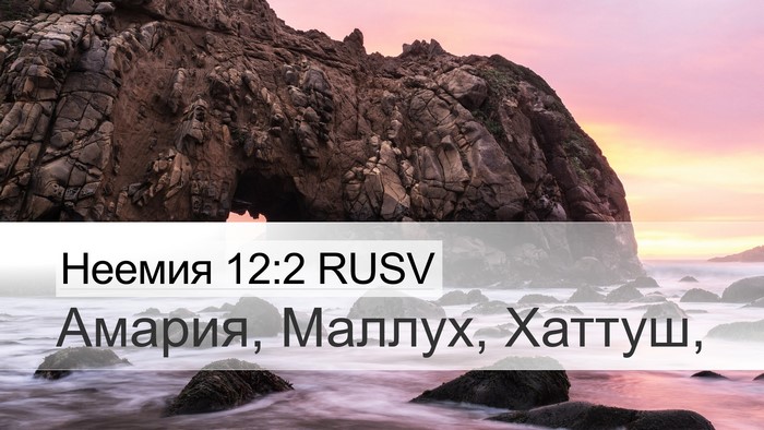 Неемия 12:2 RUSV Bible Verse Image