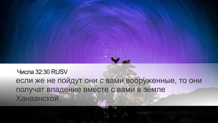 Числа 32:30 RUSV Bible Verse Image