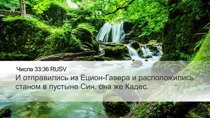 Числа 33:36 RUSV Bible Verse Image
