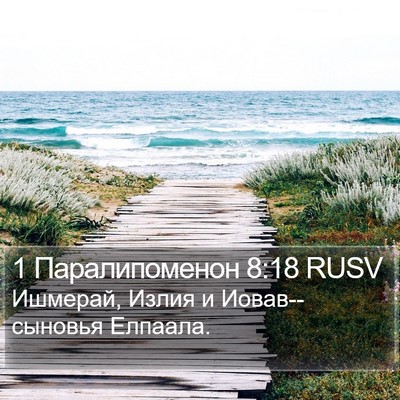 1 Паралипоменон 8:18 RUSV Bible Verse Image