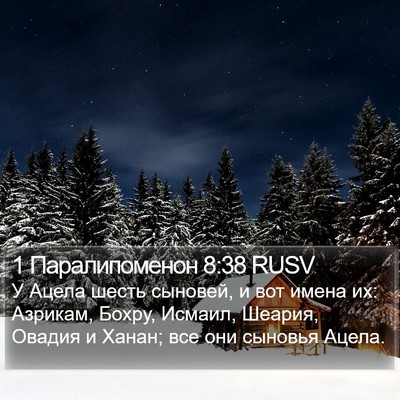 1 Паралипоменон 8:38 RUSV Bible Verse Image