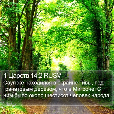 1 Царств 14:2 RUSV Bible Verse Image