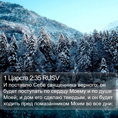 1 Царств 2:35 RUSV Bible Verse Image