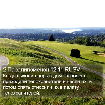 2 Паралипоменон 12:11 RUSV Bible Verse Image