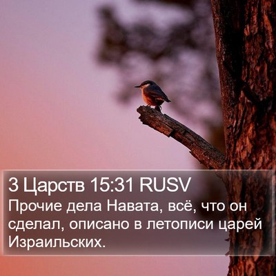 3 Царств 15:31 RUSV Bible Verse Image