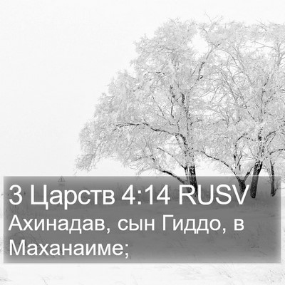 3 Царств 4:14 RUSV Bible Verse Image