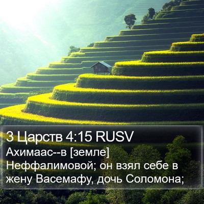 3 Царств 4:15 RUSV Bible Verse Image