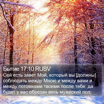 Бытие 17:10 RUSV Bible Verse Image