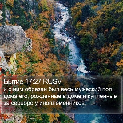 Бытие 17:27 RUSV Bible Verse Image