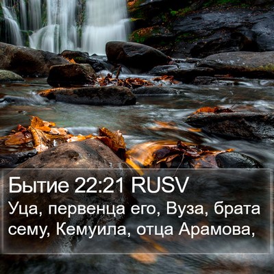 Бытие 22:21 RUSV Bible Verse Image