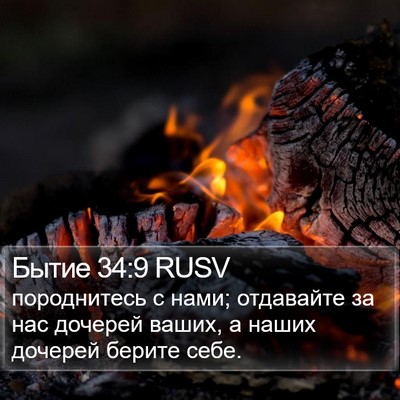 Бытие 34:9 RUSV Bible Verse Image