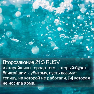 Второзаконие 21:3 RUSV Bible Verse Image