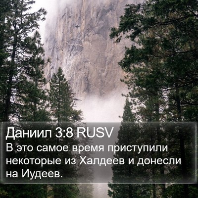 Даниил 3:8 RUSV Bible Verse Image