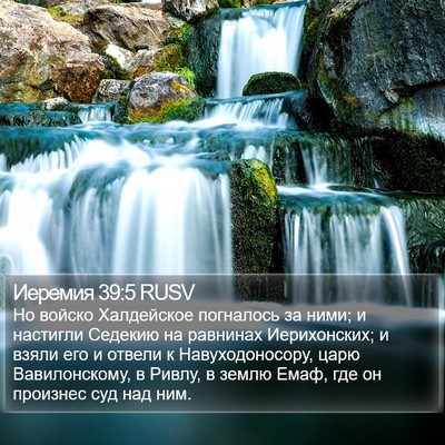 Иеремия 39:5 RUSV Bible Verse Image