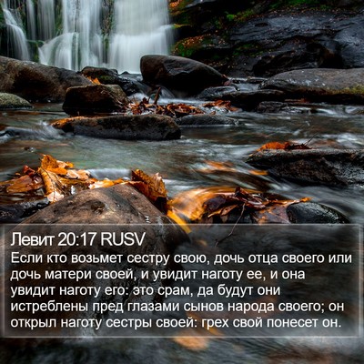 Левит 20:17 RUSV Bible Verse Image
