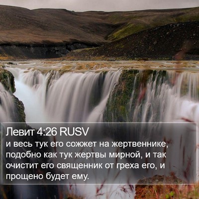 Левит 4:26 RUSV Bible Verse Image