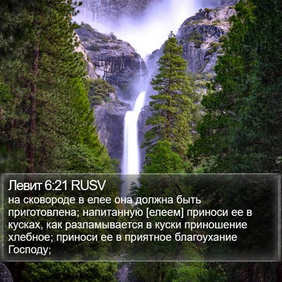 Левит 6:21 RUSV Bible Verse Image