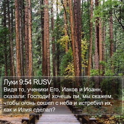 Луки 9:54 RUSV Bible Verse Image
