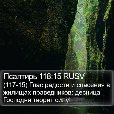 Псалтирь 118:15 RUSV Bible Verse Image