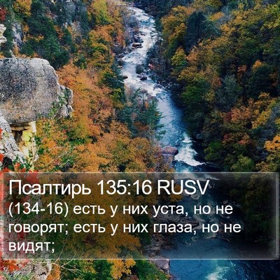 Псалтирь 135:16 RUSV Bible Verse Image