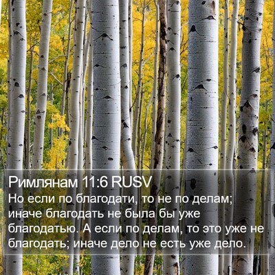 Римлянам 11:6 RUSV Bible Verse Image