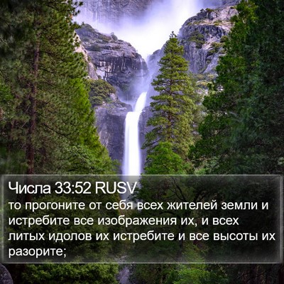 Числа 33:52 RUSV Bible Verse Image