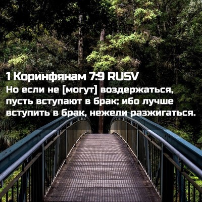Picture 02 - 1 Коринфянам 7:9 RUSV - Но если не [могут] - Bible Verse Picture