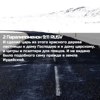 Picture 02 - 2 Паралипоменон 9:11 RUSV - И сделал царь из этого - Bible Verse Picture