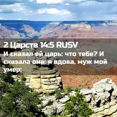 Picture 02 - 2 Царств 14:5 RUSV - И сказал ей царь: что тебе? - Bible Verse Picture