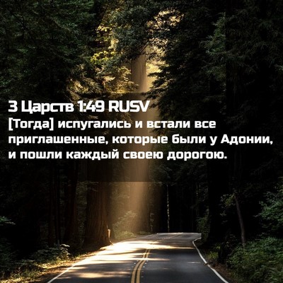 Picture 02 - 3 Царств 1:49 RUSV - [Тогда] испугались и встали - Bible Verse Picture
