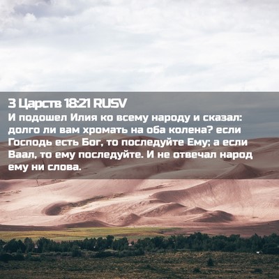 Picture 02 - 3 Царств 18:21 RUSV - И подошел Илия ко всему - Bible Verse Picture