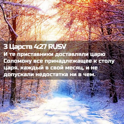 Picture 02 - 3 Царств 4:27 RUSV - И те приставники - Bible Verse Picture