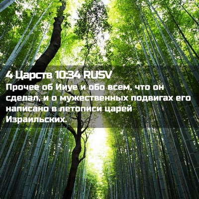 Picture 02 - 4 Царств 10:34 RUSV - Прочее об Ииуе и обо всем, - Bible Verse Picture
