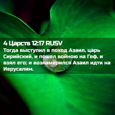 Picture 02 - 4 Царств 12:17 RUSV - Тогда выступил в поход - Bible Verse Picture