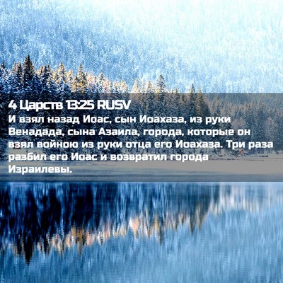 Picture 02 - 4 Царств 13:25 RUSV - И взял назад Иоас, сын - Bible Verse Picture